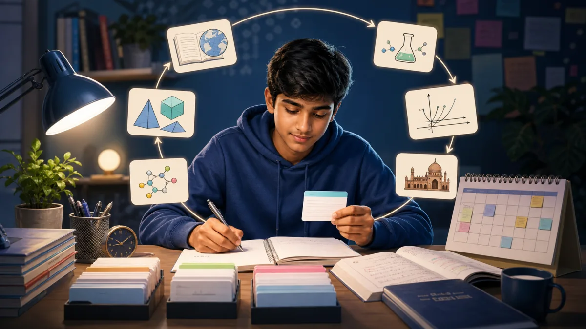 The Complete Class 10 Revision System: Active Recall, Spaced Revision and Error Logs