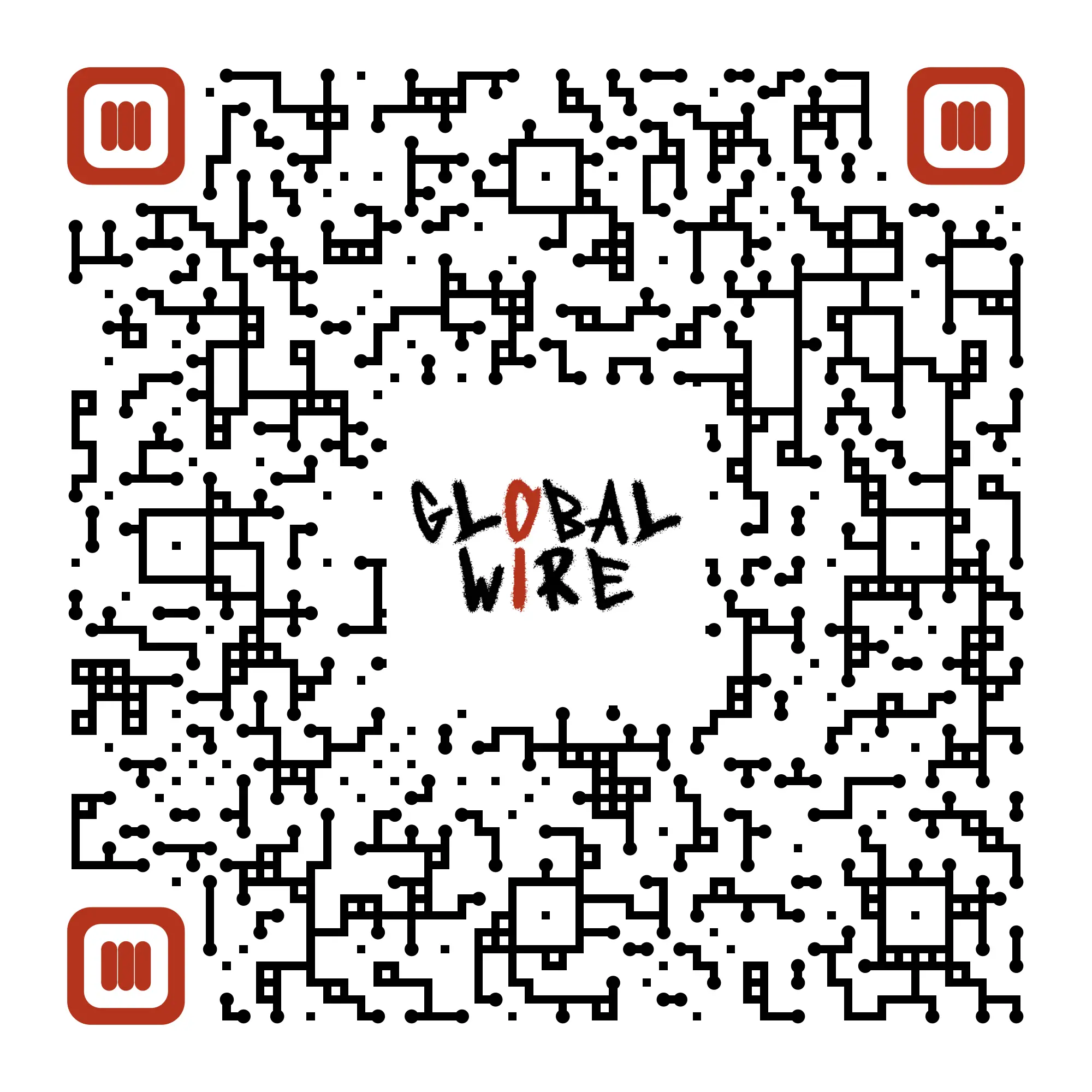 Scan QR code to open GlobalWire directly on your smartphone
